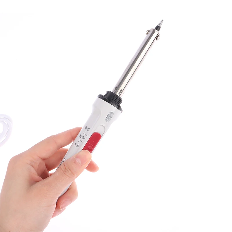 60W 100W Electric Soldering Iron Double Temperature Control With Switch Welding Pen High And Low Temperature Welding Tool