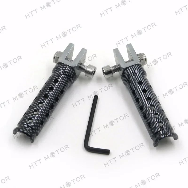 

Motorcycle Accessories Carbon Foot Pegs for Yamaha FZR 600 XJ 600S YZF 600R 750R 1000 FZS1 FZ-1 R1 R6 CARBON FIBER