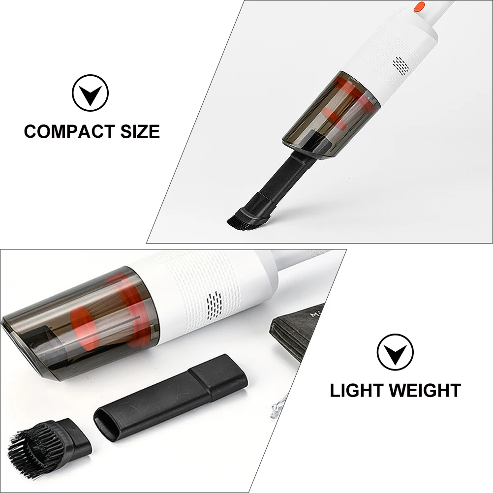 

120W High-Performance Handheld Vacuum Cleaner Super Quiet 75dB Cordless Car Auto Mini White 3000mAh Fast Charge Lightweight