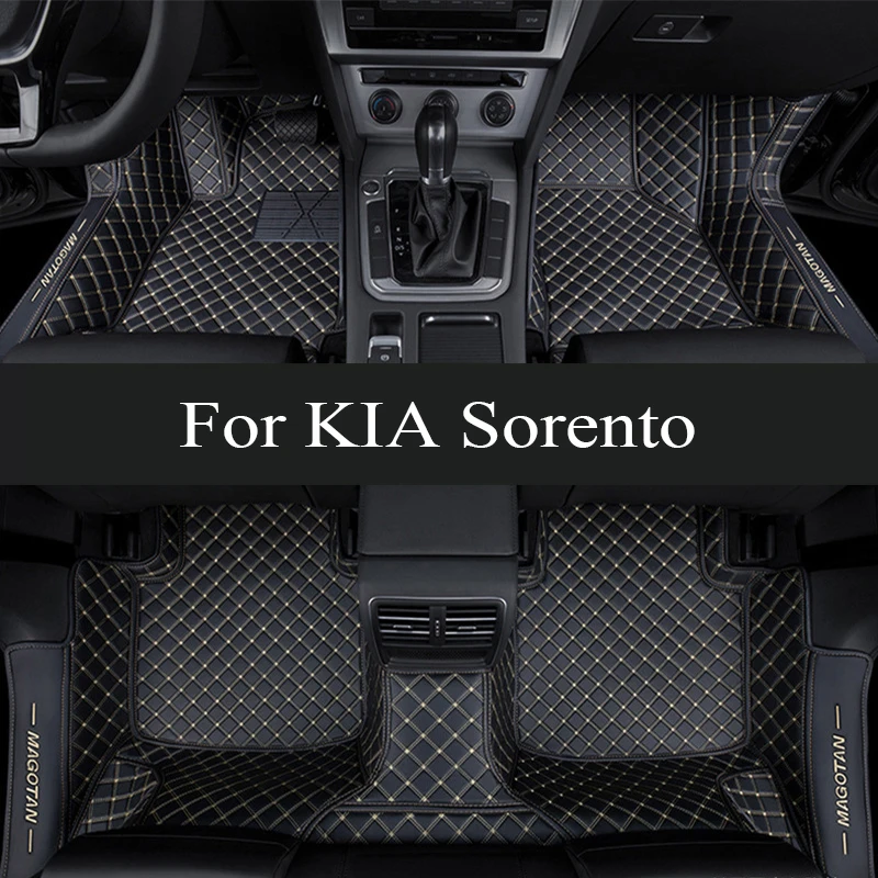 

Car floor mats for KIA Sorento（five seat）2006 2007 2008 Customauto foot Pads automobile carpet cover