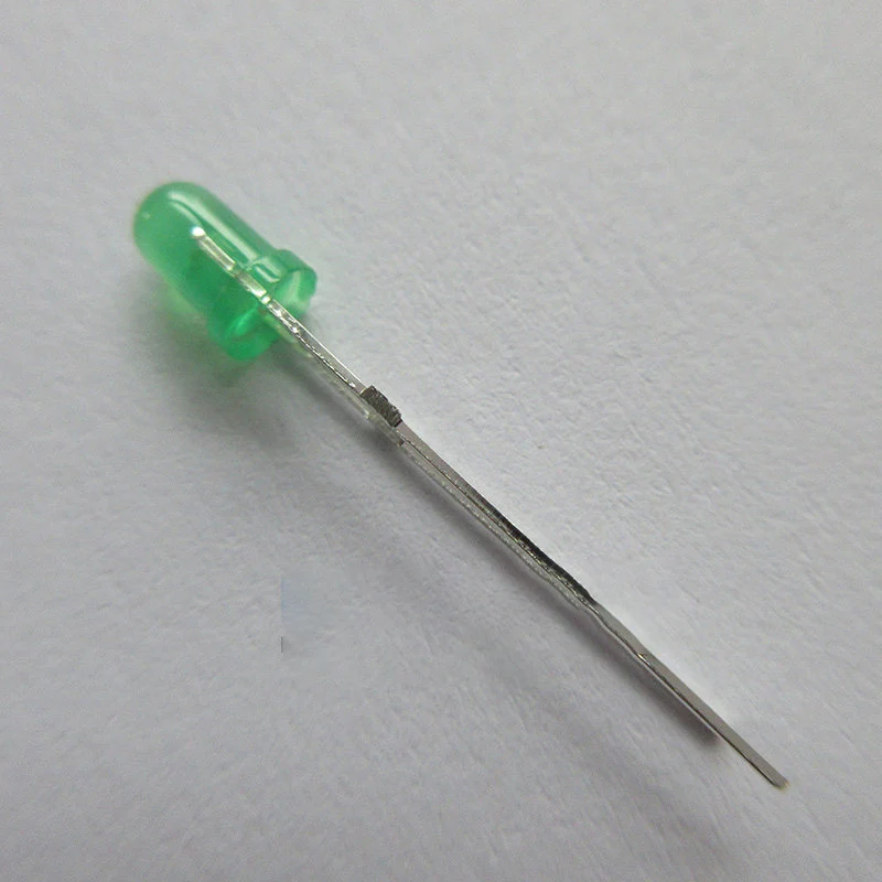 5MM green hair green light emitting diode green LED