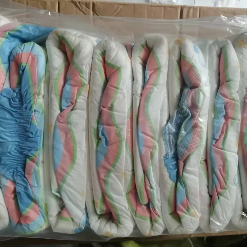 5pcs Oversize Thick ABDL Adult Baby Disposable Diaper Panties Large Capacity Cartoon Pattern DDLG Diapers No Reused Briefs