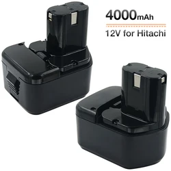 12V 4000mAh Ni-MH Battery for HITACHI EB1212S EB1214L EB1214S EB1220BL EB1220HS BCC1212 CD4D DH15DV C5D DS12DVF3 EB1230X EB1233X