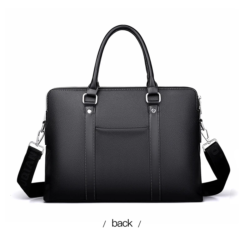 تصميم بسيط رجل حقيبة كمبيوتر محمول لينة بولي Leather الجلود موضة رجل حقيبة أعمال حقيبة ساعي رجل الموضة حقيبة يد sreка SAC