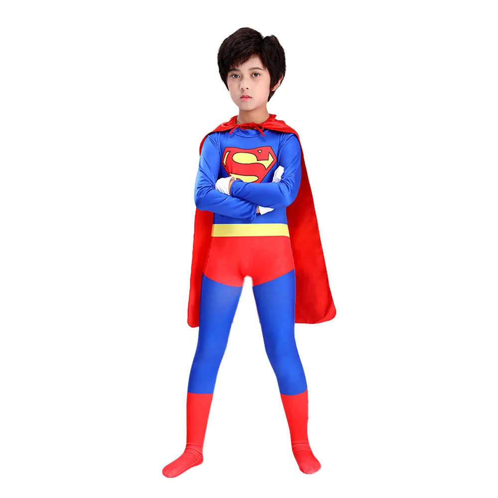 Super-herói Cosplay para crianças e adultos, macacão Halloween para meninos, fantasia aranha