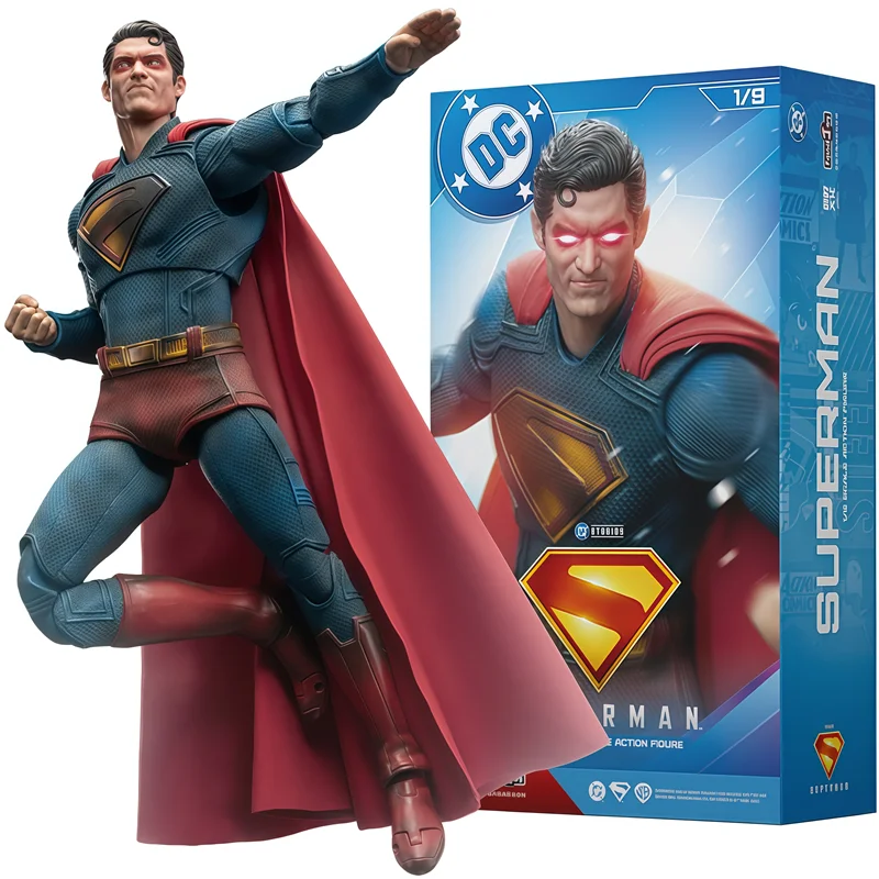 Nuova versione danneggiata da battaglia Fondjoy Superman DC Justice League Action Figure Modello mobile congiunto Statua Giocattoli Ragazzo Regali di Natale