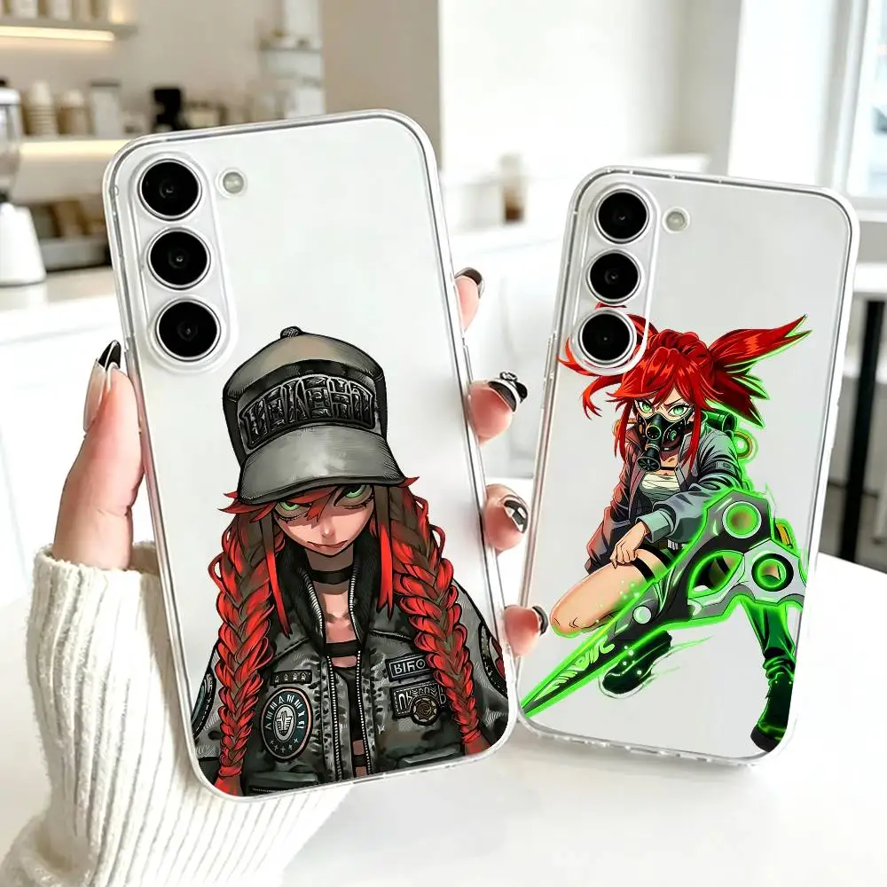 Anime G-Gachiakuta Riyo  Phone Case Transparent Silicone Soft For SamsungA10,12,20,21S,30,31,40,50,51,52,70,71