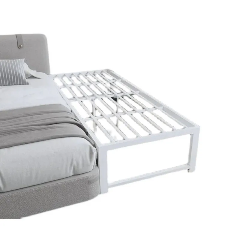 

Wrought iron children's simple bedside splicing widening