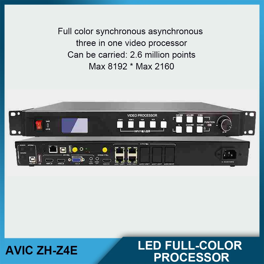 

ZH-Z4E Control System Full-Color Synchronous LED Video Processor Synchronous Asynchronous System A Maximum Of 2.6 Million Pixels