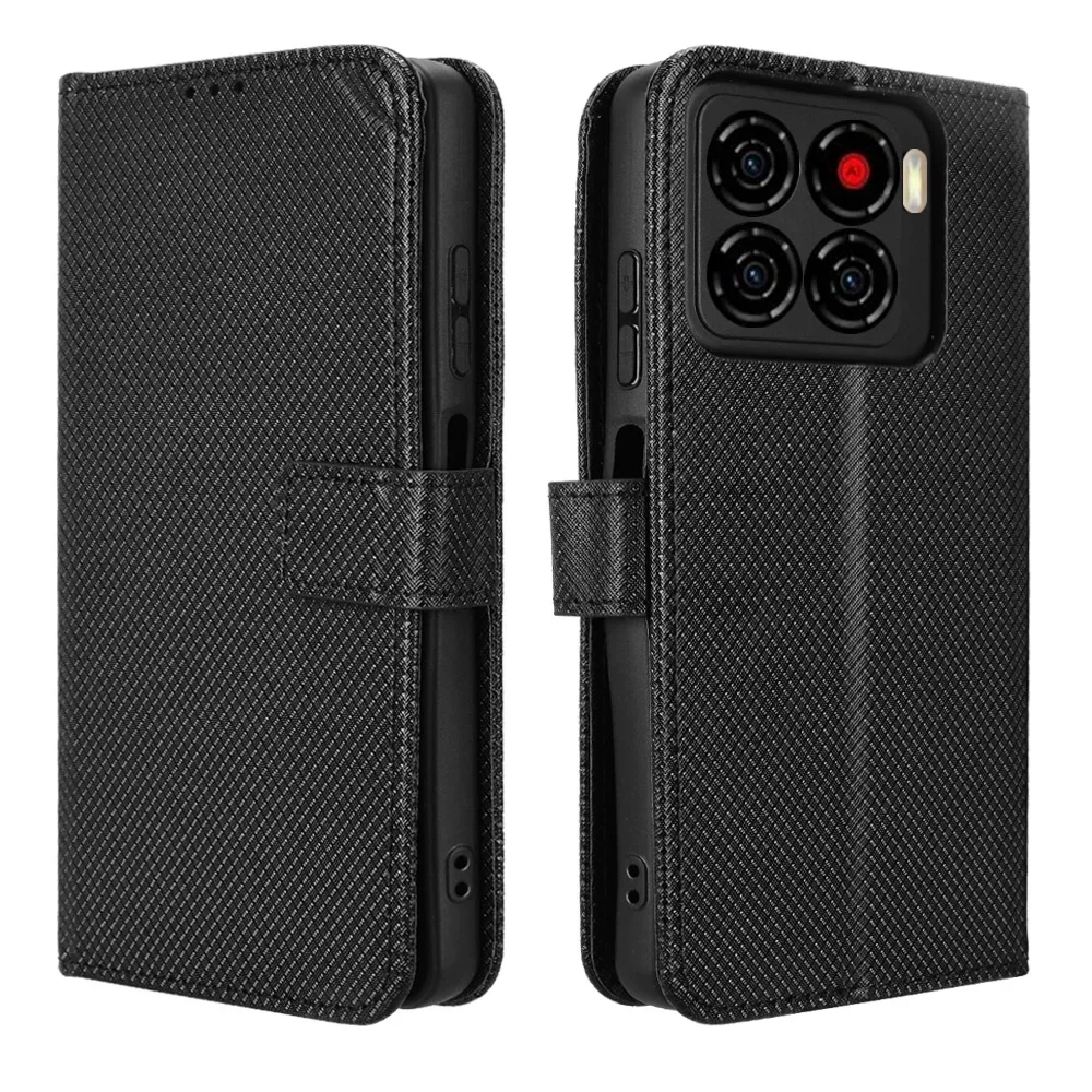 

Skinlee For ZTE Blade A56 4G Flip Wallet Case Leather Particles Diamond Texture Magnetic Cover For ZTE Blade A56 4G Shell
