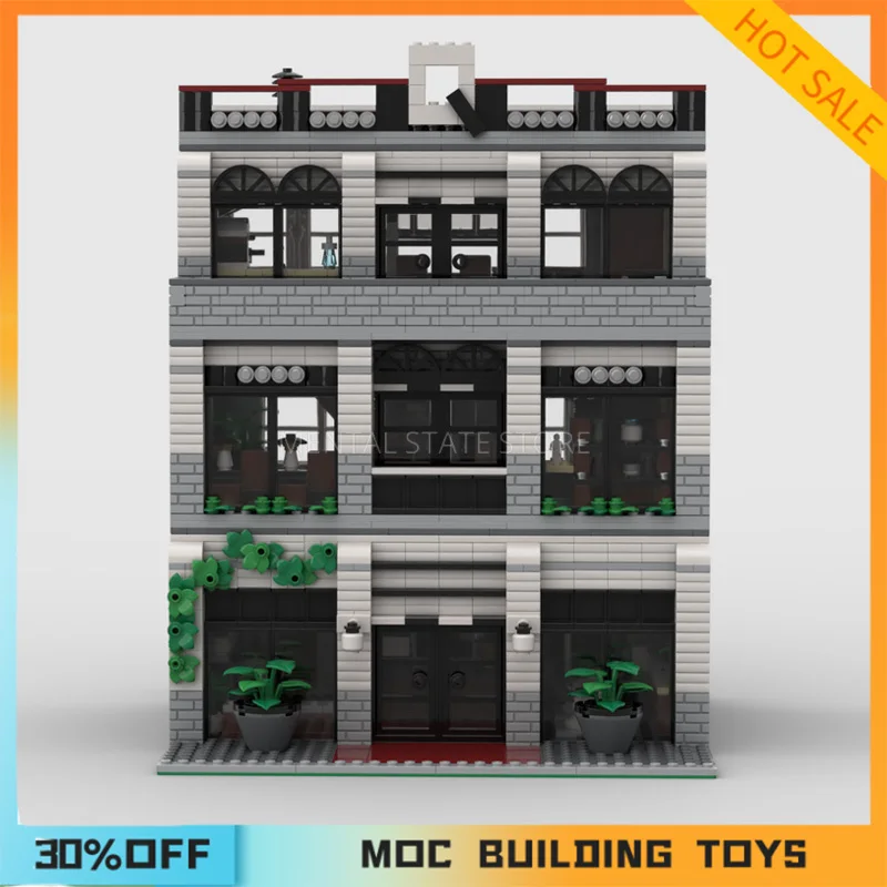 2250PCS Customized MOC Fashion Salon and Spa Building Blocks Technology Bricks DIY Creative Assembly Education Toy Holiday Gifts