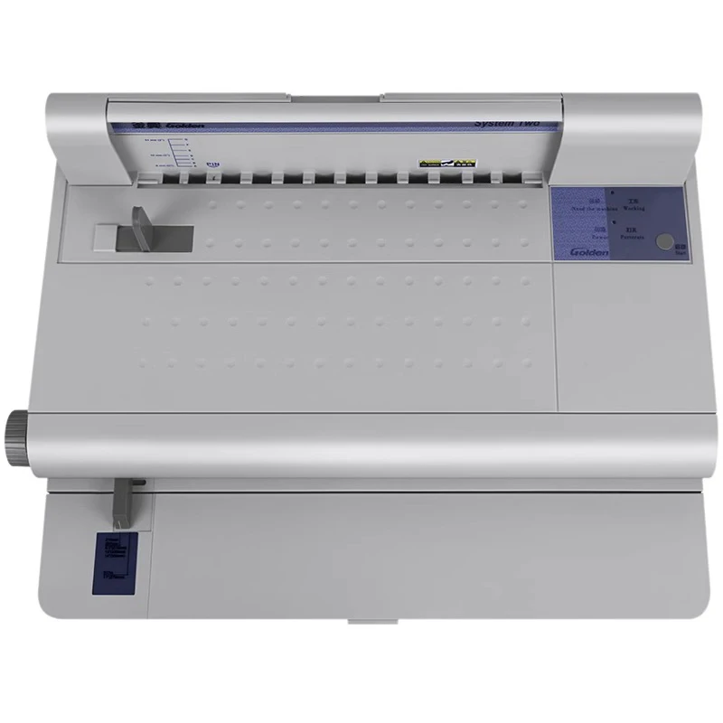 30 Weile Binding Machine Electric Office Ten Needle Weile Nail Strip Porous Punch Machine Binding Machine