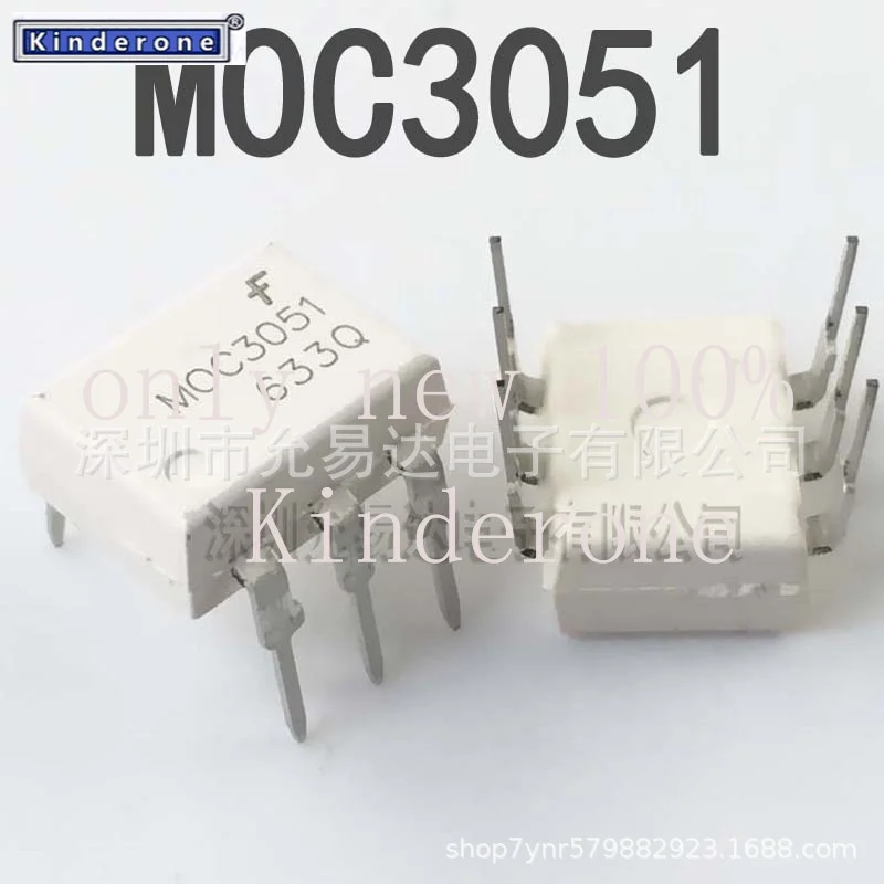 OptocouplerMOC3051, enchufe directo DIP, nuevo y Original