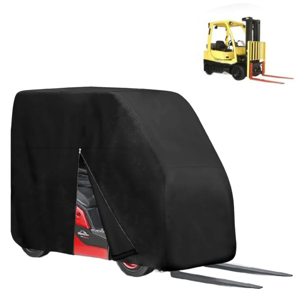 

Водонепроницаемый пылезащитный чехол для вилочного погрузчика, совместимый со стандартными размерами, из ткани Оксфорд 210D, для использования в любую погоду