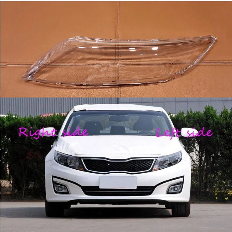 

Car Headlamp Lens For Kia Optima K5 2014 2015 Car Headlight cover Headlamp Lens Auto Shell Cover