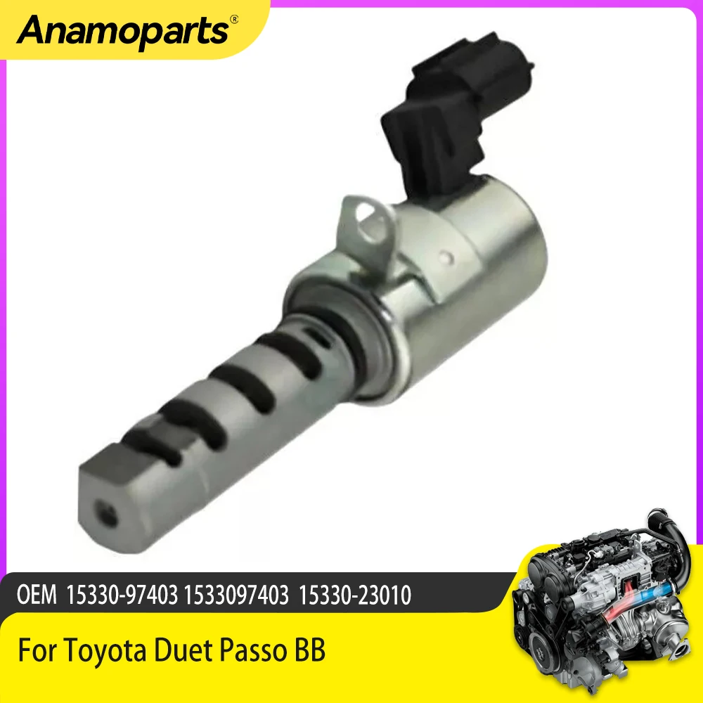 Engine Variable Valve Timing Solenoid VVT Oil Control 15330-97403 For Toyota Duet Passo BB