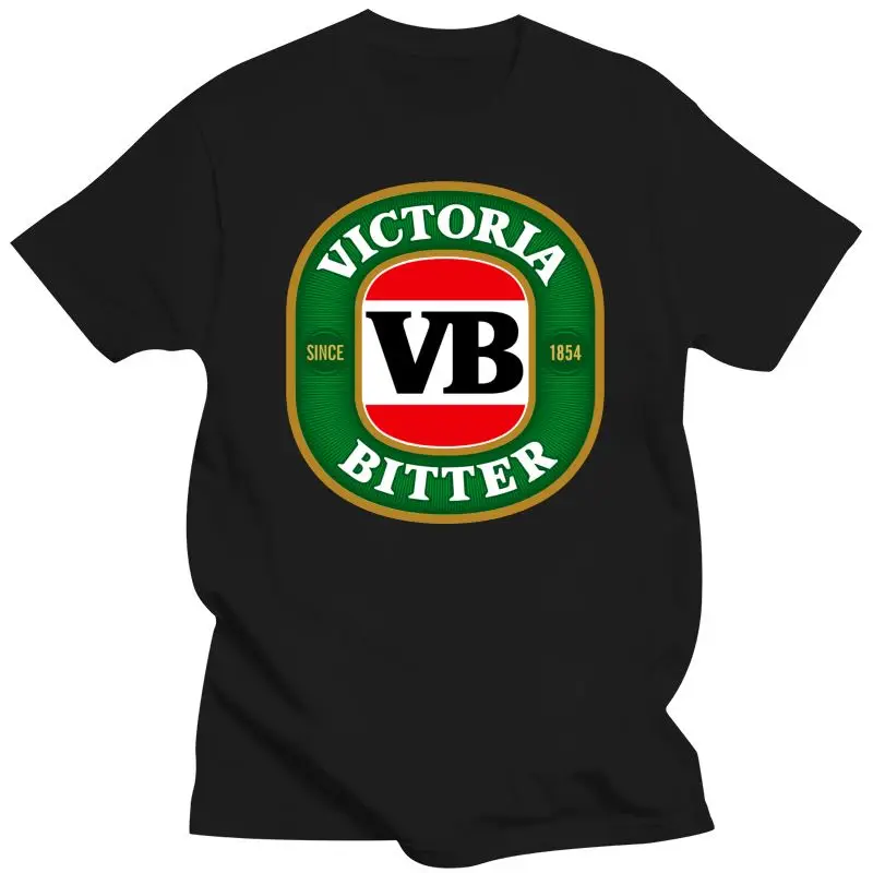 New Victoria Bitter Beer T Shirt Vb Australia Alcohol Aussie Men Cotton Tshirt Summer Brand Teeshirt Euro Size