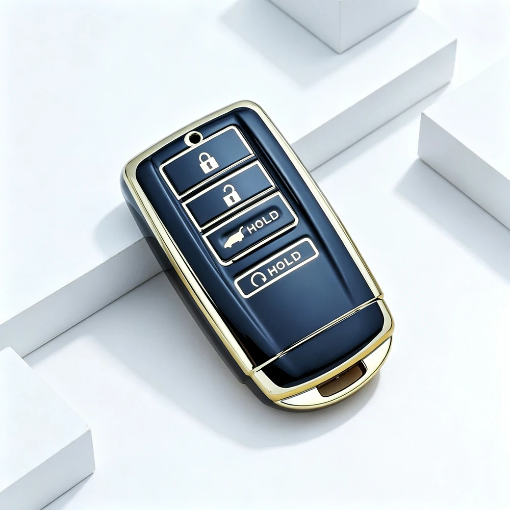Auto Shell Fob for Honda Acura RLX MDX CDX TLX-L NSX RDX TPU Car Key Case Cover Shell Fob Holder Protector Accessories