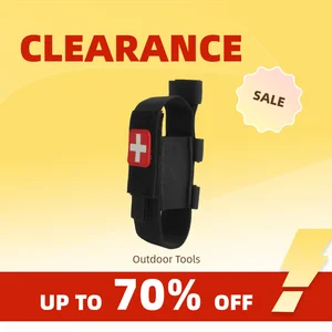 Clearance_First Kit Tourniquet Molle Survival Set Pouch Nursing Holder Medical Gear Scissors Bag Outdoor Equipment Scissors Bag_