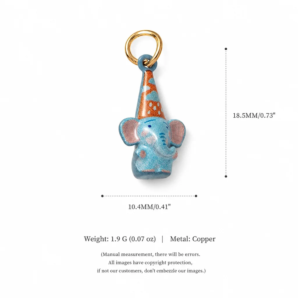 Minimalistische Neue Trendige Cartoon-Tier-Serie Panda Fuchs Frosch DIY Anhänger Charms Schmuckherstellung – Detail 6