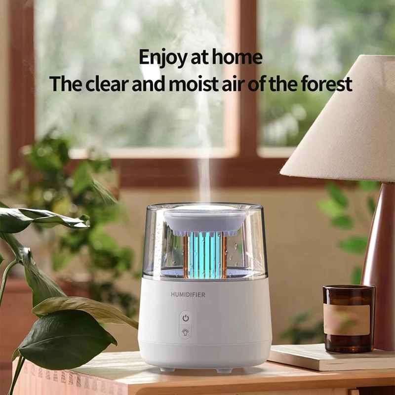 Raindrop Aromatherapy Air Humidifier Diffuser For Office Home Desktop Electric Essential Oil Aroma Diffuser US Plug