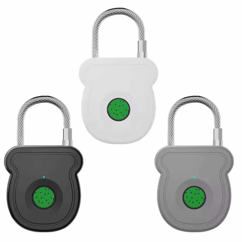 キーレス防水スマート南京錠 0.5 秒ロック解除 USB 充電キーレスロック盗難防止 ABS ポータブル盗難防止ロックジムロッカー
