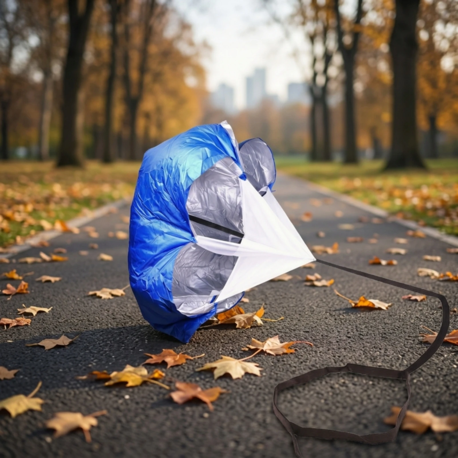 Running Resistance Parachute with Belt Quick-Release Resistance Running Parachute Speed Chute 360-Degree Rotating for Runners