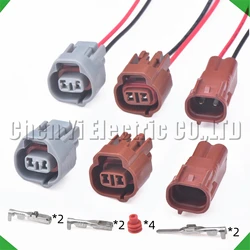 2 Pin Auto connector Air conditioning pressure Temperature Condenser control valve Sensor Plug 6189-0033 6189-0264 90980-11149