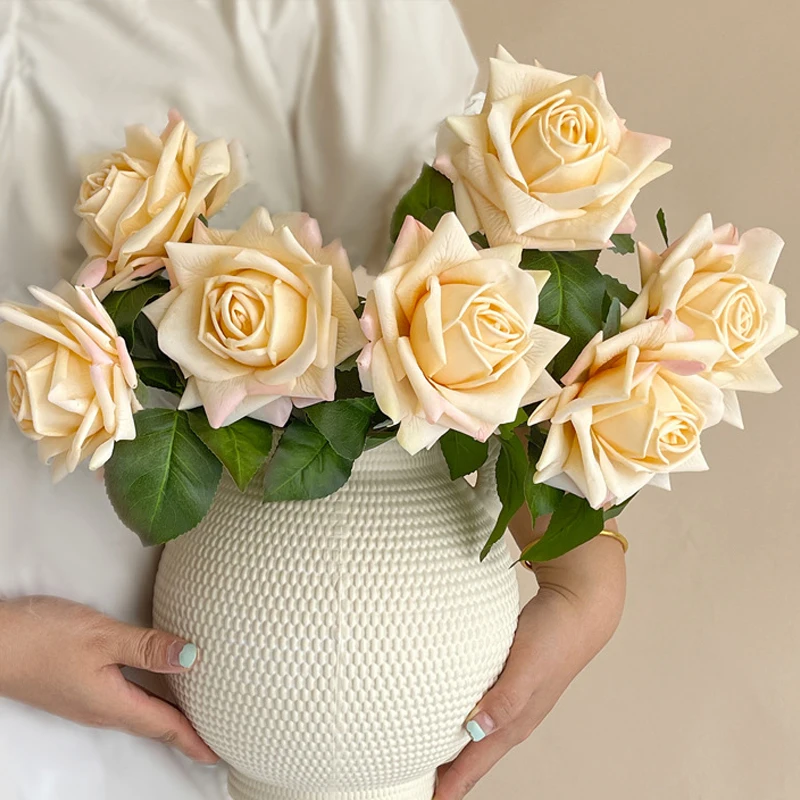 Advanced Artificial Rose Bouquets, Artificial Flower, Home Decoration, Wedding Floral, Living Room, Table Ornaments