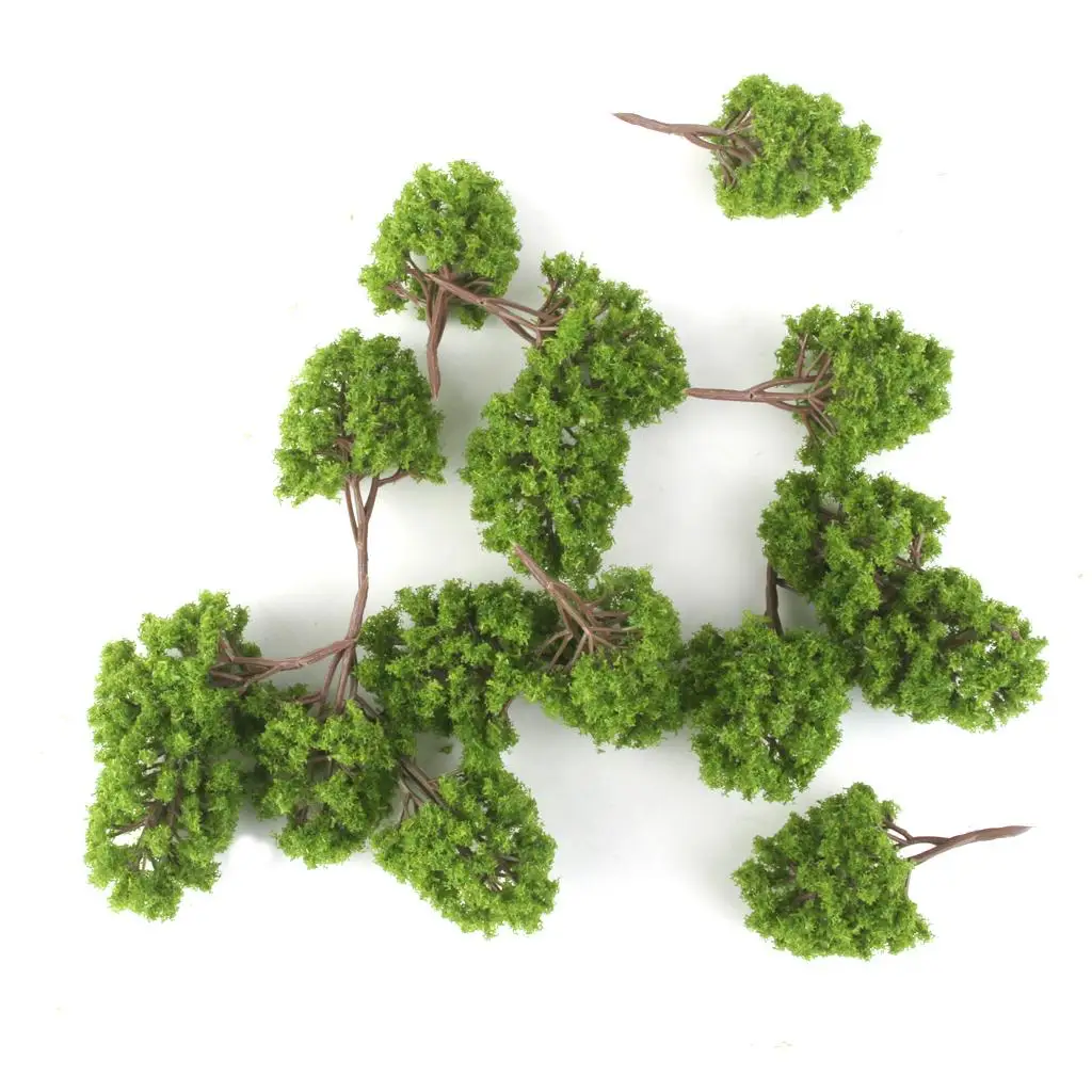 7.5cm Model Tree Forest Plants Making Accessories Train Railway Railroad Scenery Diorama or Layout, Pack of 20