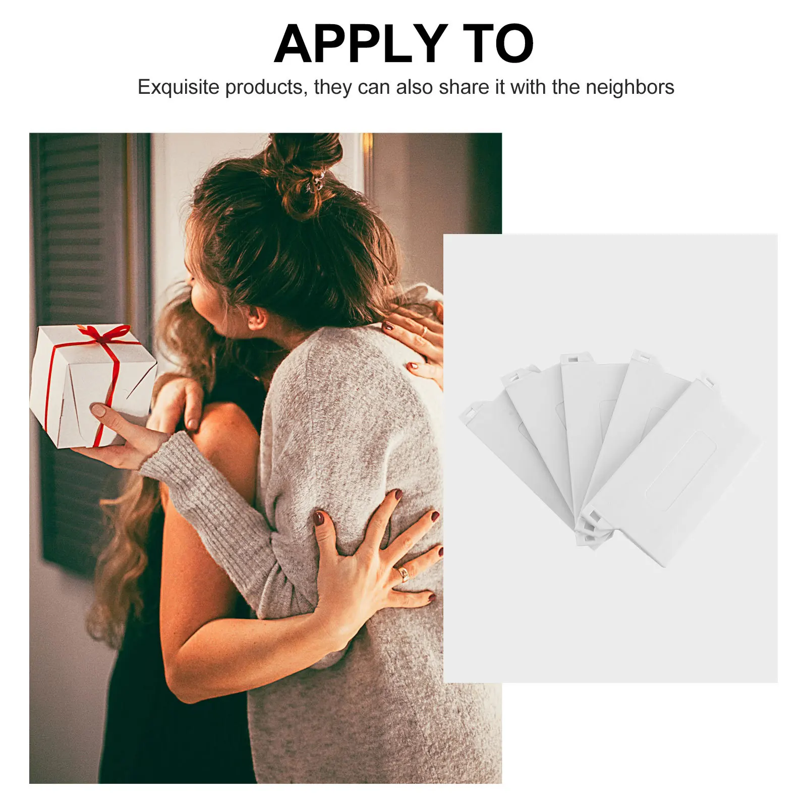 10Pcs White Plastic Bottom Plates 89mm for Vertical Blind Slats Weights Replacement Suitable for Home Decor Vertical Blind