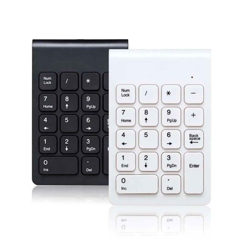 

Laptop Keyboard Portable Ultra-Thin Wireless 18 Keys Numeric Keypad Number Pad Digital Keyboard For Laptop PC Notebook Desktop