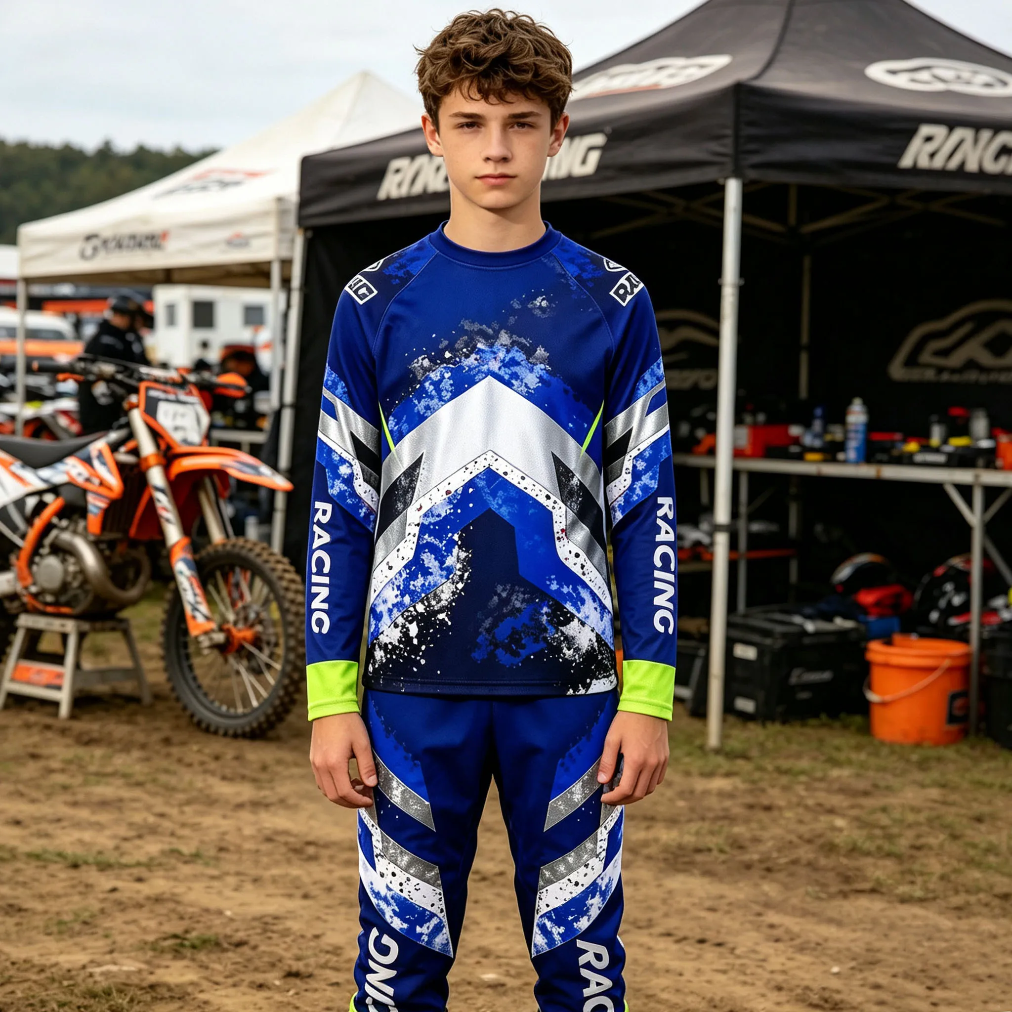 Youth Boys Dirt Bike Gear Ligh - đánh giá và giá Motorcycle Gear Full Suit