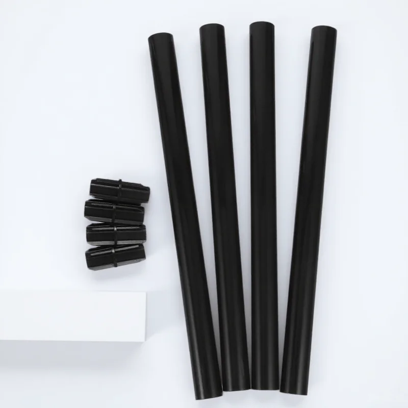 

4 Sets Solar L Light Connectors Durable ABS Extension Rods Ground Stake Poles Garden Supplies Outdoor Lighting