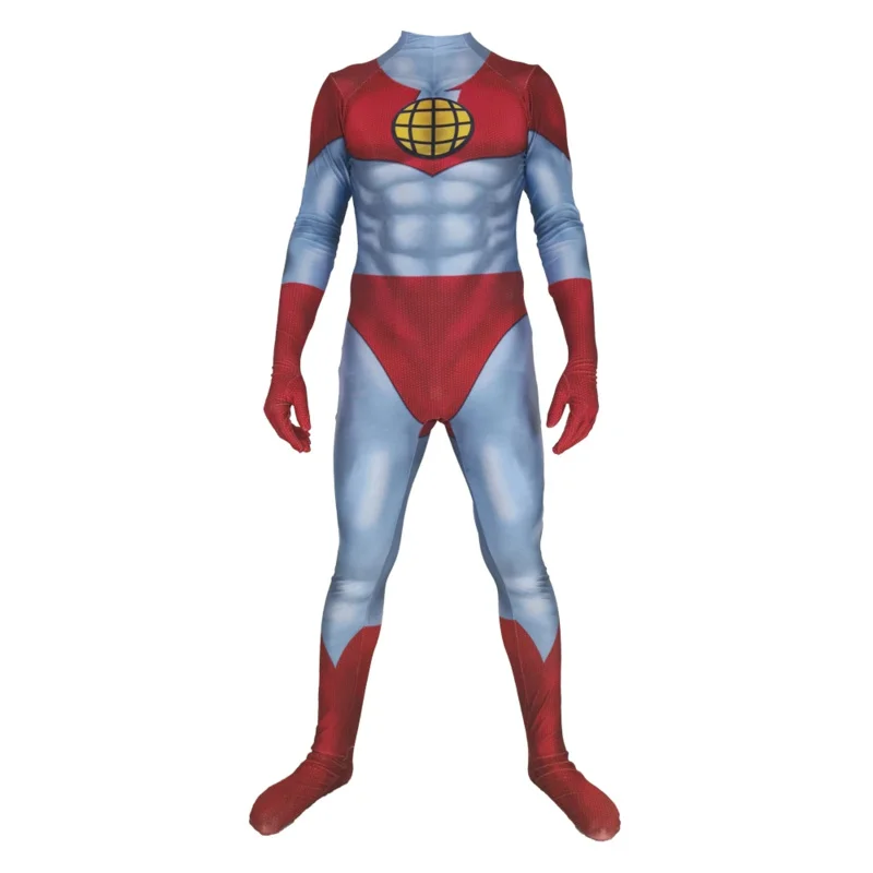 Captain Planet and The Planeteers Zentai Cosplay Costume Skin Adults Kids Bodysuit Halloween Jumpsuit