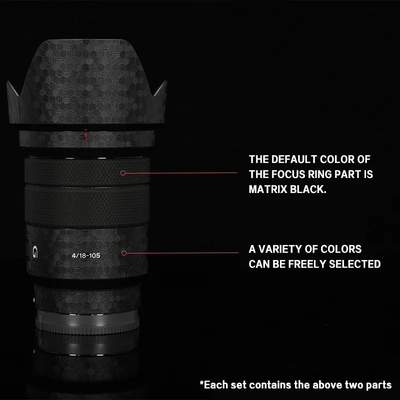 Decal Skin For Sony E PZ 18-105mm F4 G OSS Lens Sticker Vinyl Wrap Film Lens Body Protective Sticker Protector Coat 18-105 F/4