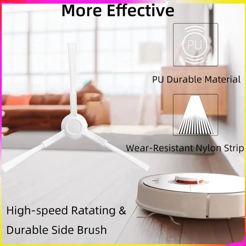 M04K 21 Uds repuestos Cepillo Lateral principal filtro Hepa paño de mopa para Xiaomi Robot aspirador S10/S12 B106GL