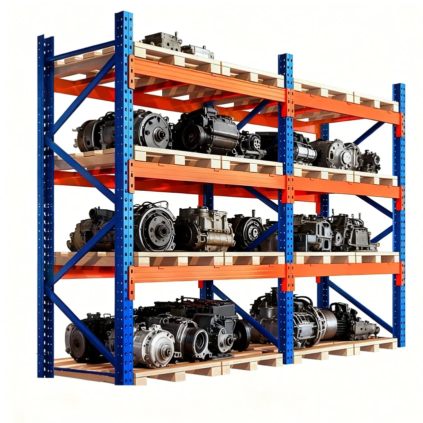 Pallet Racking Warehouse Storage System Heavy Duty Large Capacity Steel Storage Shelf Heavy Duty for Cold Room