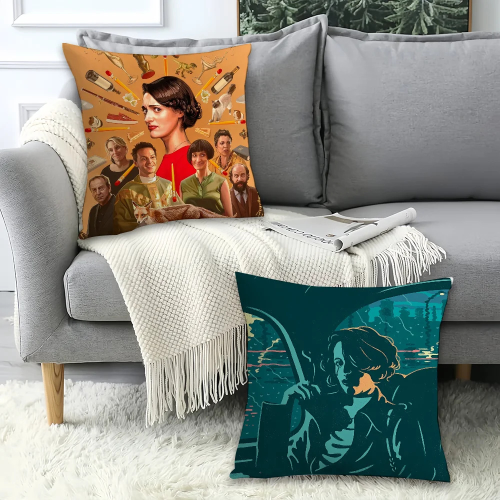 كلاسيكي F-fleabag برنامج تلفزيوني كيس وسادة وسائد مكتب مناسبة لغطاء الوسادة المزخرف للأريكة #4