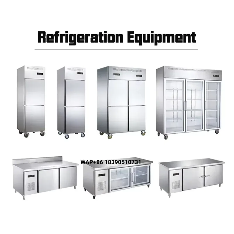 Commercial Display Refrigerator 3 Glass Doors Beer Frigde Drink Beverage Cooler and Chiller
