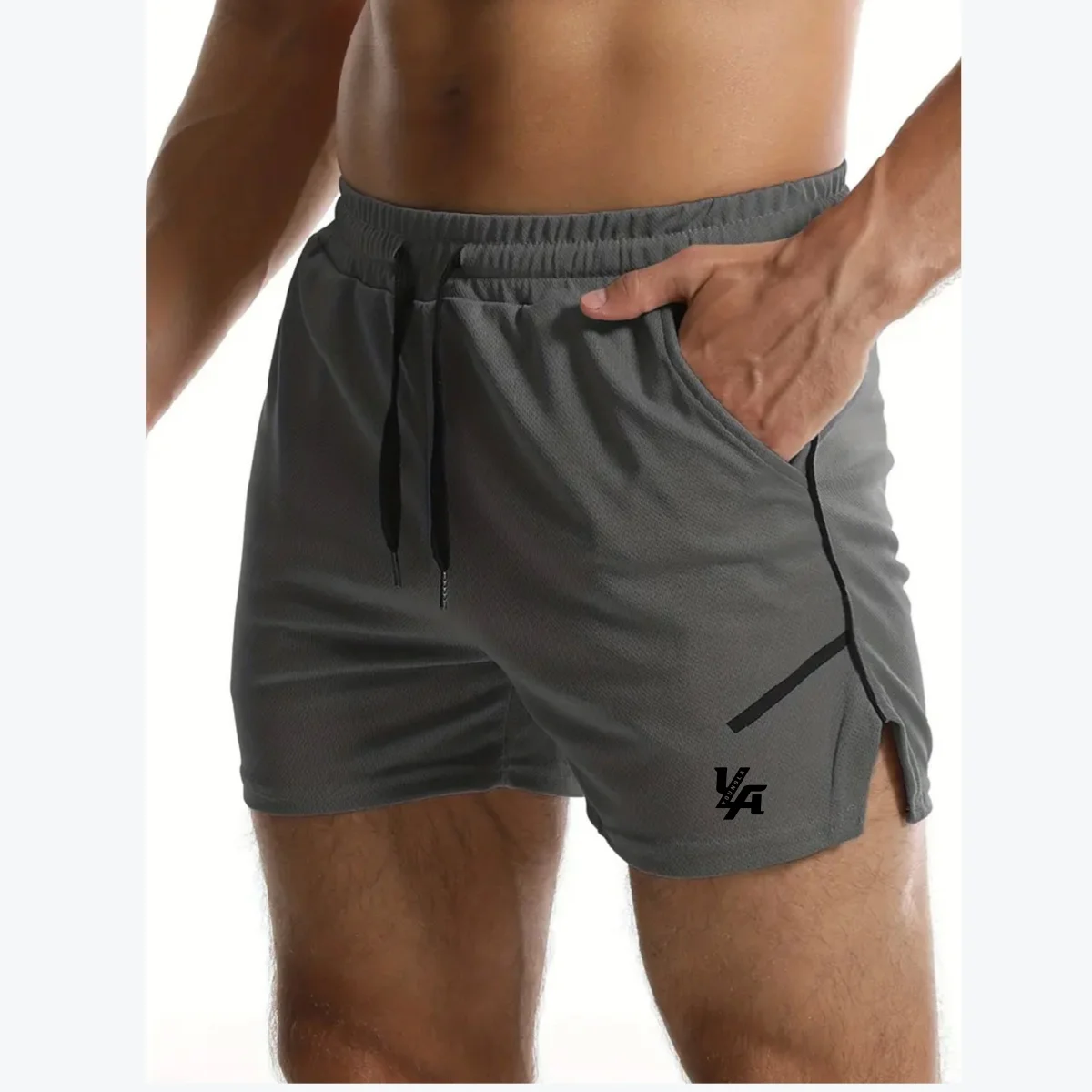 YA summer2025 deportes nuevos pantalones cortos de fitness de malla de secado rápido transpirable pantalones cortos de entrenamiento de baloncesto pantalones casuales de playa gimnasio