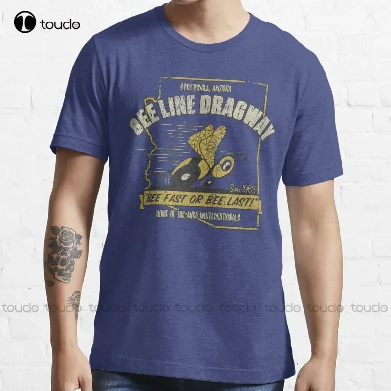 New Bee Line Dragway Vintage Arizona Drag Racing T-Shirt Teacher Shirt s-5xl