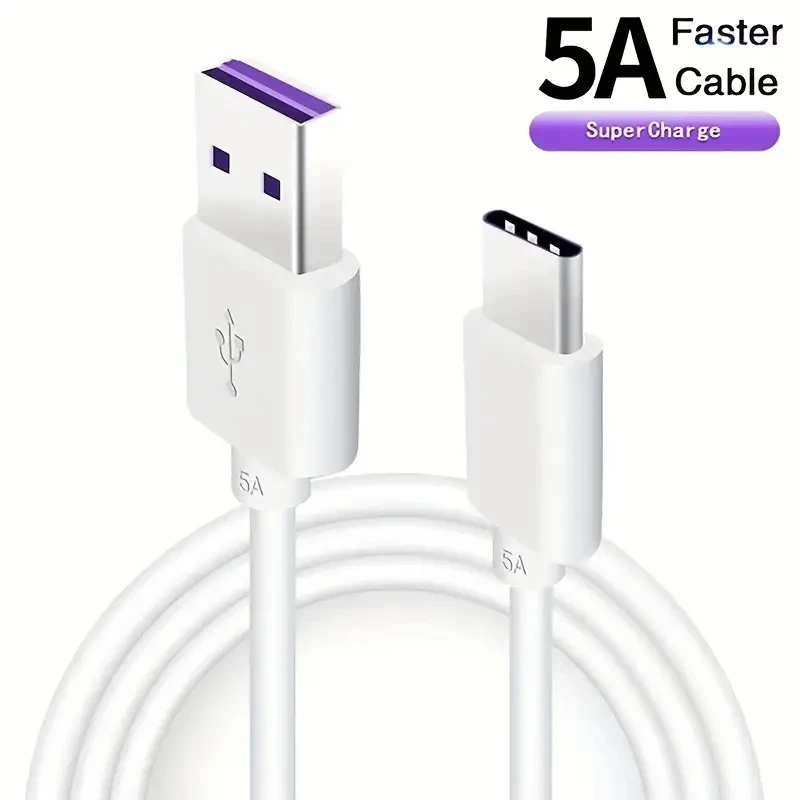 5A Fast Charging USB Type C Cable - Charge Your Samsung, LG &Android Phones & Tablets Instantly!