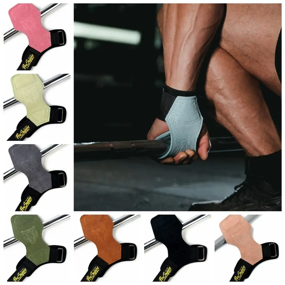 

1 Pair of Tiger Head Style Crossfit Fitness Gloves Anti-Skid Palm Protection Horizontal Bar Wrist Support Thickening Durable