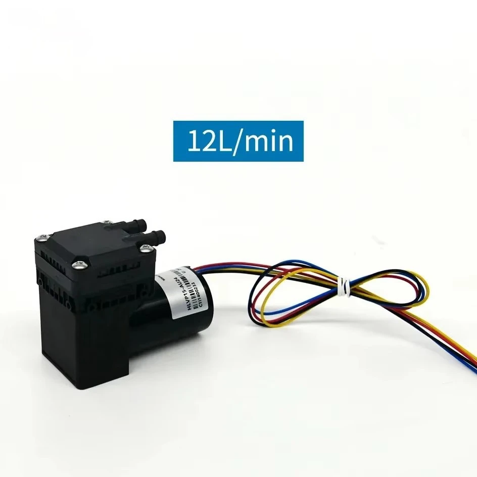 Vacuum pump 12V 24V brushless DC motor negative pressure 0.062Mpa oil suction pump