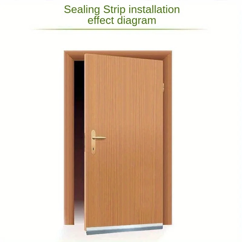 1 قطعة سدادة مسودة الباب تحت ختم الباب، 1.4 بوصة عرض × 39 بوصة L كنس الباب للأبواب الخارجية والداخلية، مانع نافذة الباب #2