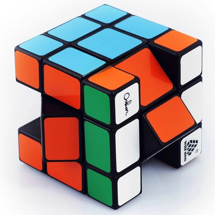 

[Wisdom] 3x3 Inequality Oscar 3X3 Mixup Magic Cube Puzzle Witeden Oskar 3X3X3 Mixup Cube Puzzle и повседневная игрушка в подарок Непоседа игрушка