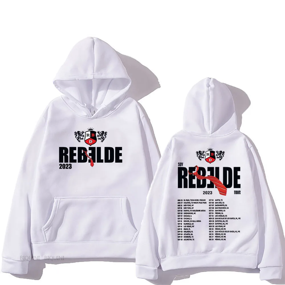 

RebeldeRBD TV Series Printing Hoodies Men/Women Clothing Casual Long Sleeve Winter Fleece Pullovers Streetwear Male Soft Hoody