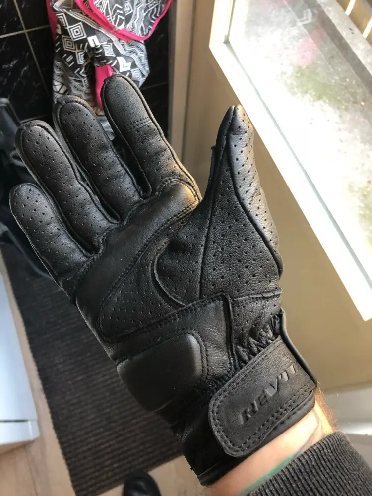 REVIT Fly-Gants pour écran tactile, cuir de vachette véritable, respirants, moto MX, scooter, cyclisme, course