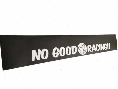 

For "No Good Racing" the Windshield decal, Sun Visor decal Sticker Window Laptop